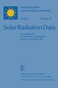 Palz |  Solar Radiation Data | Buch |  Sack Fachmedien