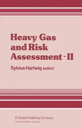 Hartwig |  Heavy Gas and Risk Assessment - II | Buch |  Sack Fachmedien