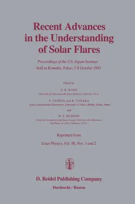 Kane / Hudson / Uchida |  Recent Advances in the Understanding of Solar Flares | Buch |  Sack Fachmedien
