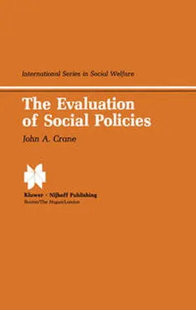 Crane |  The Evaluation of Social Policies | eBook | Sack Fachmedien