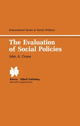 Crane |  The Evaluation of Social Policies | Buch |  Sack Fachmedien