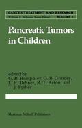 Humphrey / Grindey / Pysher |  Pancreatic Tumors in Children | Buch |  Sack Fachmedien