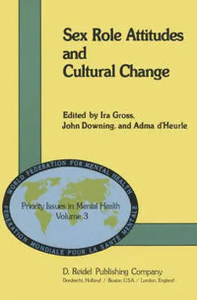 Gross / Downing / D'Heurle |  Sex Role Attitudes and Cultural Change | eBook | Sack Fachmedien