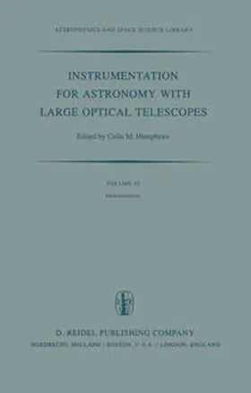 Humphries |  Instrumentation for Astronomy with Large Optical Telescopes | eBook | Sack Fachmedien