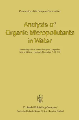 Angeletti / Bjørseth |  Analysis of Organic Micropollutants in Water | Buch |  Sack Fachmedien