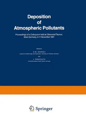 Pankrath / Georgii |  Deposition of Atmospheric Pollutants | Buch |  Sack Fachmedien