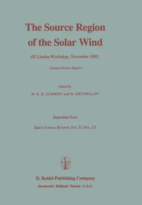 Grundwaldt / Schmidt |  The Source Region of the Solar Wind | Buch |  Sack Fachmedien