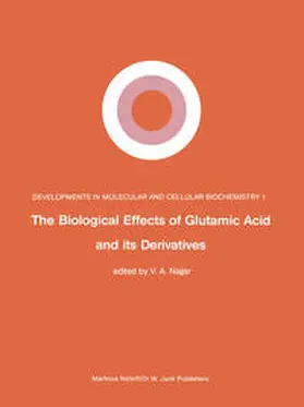Najjar |  The Biological Effects of Glutamic Acid and Its Derivatives | eBook | Sack Fachmedien