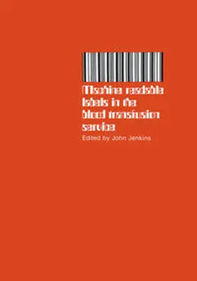 Jenkins |  Machine readable labels in the blood transfusion service | eBook | Sack Fachmedien