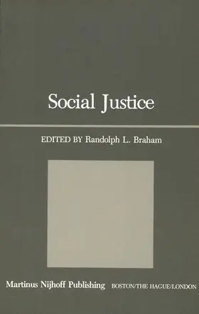 Braham |  Social Justice | Buch |  Sack Fachmedien