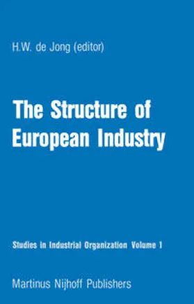 Jong |  The Structure of European Industry | eBook | Sack Fachmedien