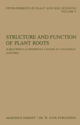 Brouwer / Loughman / Gasparikova | Structure and Function of Plant Roots | Buch | 978-94-009-8316-8 | sack.de