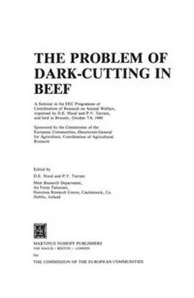 Hood / Tarrant |  The Problem of Dark-Cutting in Beef | eBook | Sack Fachmedien