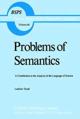 Tondl |  Problems of Semantics | eBook | Sack Fachmedien