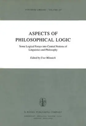Mönnich | Aspects of Philosophical Logic | E-Book | www.sack.de