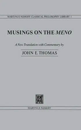 Thomas |  Musings on the Meno | eBook | Sack Fachmedien
