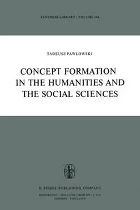 Pawlowski | Concept Formation in the Humanities and the Social Sciences | E-Book | www.sack.de