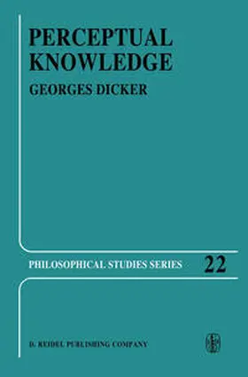 Dicker |  Perceptual Knowledge | eBook | Sack Fachmedien