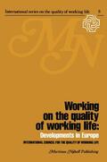 van Beinum |  Working on the quality of working life | Buch |  Sack Fachmedien