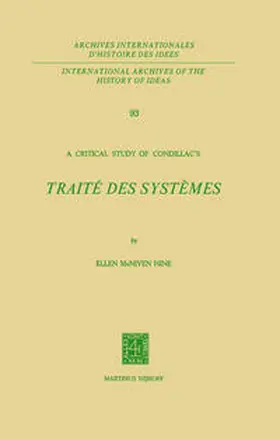 Hine |  A Critical Study of Condillac’s | eBook | Sack Fachmedien