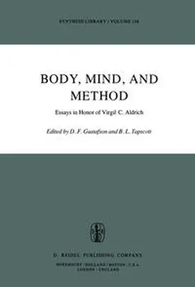 Gustafson / Tapscott | Body, Mind, and Method | E-Book | www.sack.de