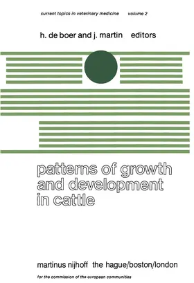 de Boer / Martin |  Patterns of Growth and Development in Cattle | Buch |  Sack Fachmedien