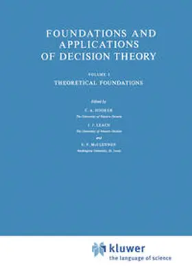 Hooker / Leach / McClennen |  Foundations and Applications of Decision Theory | eBook | Sack Fachmedien