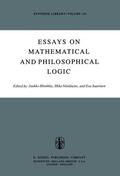 Hintikka / Saarinen / Niiniluoto |  Essays on Mathematical and Philosophical Logic | Buch |  Sack Fachmedien