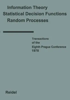 Kozesnik |  Transactions of the Eighth Prague Conference | Buch |  Sack Fachmedien