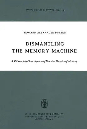 Bursen | Dismantling the Memory Machine | Buch | 978-94-009-9887-2 | www.sack.de