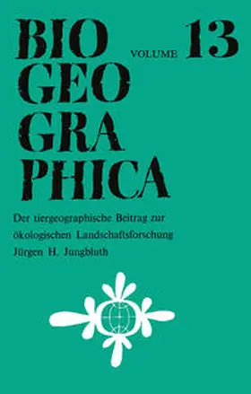 Jungbluth |  Der Tiergeographische Beitrag Zur Ökologischen Landschaftsforschung | eBook | Sack Fachmedien