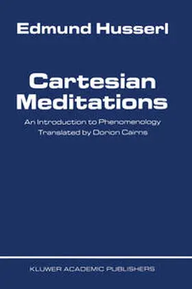 Husserl | Cartesian Meditations | E-Book | www.sack.de