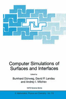 Dünweg / Landau / Milchev | Computer Simulations of Surfaces and Interfaces | E-Book | sack.de