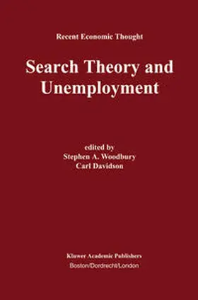 Woodbury / Davidson |  Search Theory and Unemployment | eBook | Sack Fachmedien