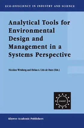 Wrisberg / Udo de Haes / Triebswetter |  Analytical Tools for Environmental Design and Management in a Systems Perspective | eBook | Sack Fachmedien