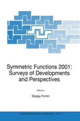 Fomin | Symmetric Functions 2001: Surveys of Developments and Perspectives | E-Book | sack.de