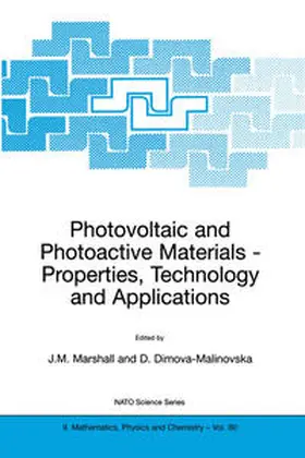 Marshall / Dimova-Malinovska |  Photovoltaic and Photoactive Materials | eBook | Sack Fachmedien