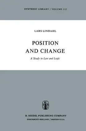 Lindahl |  Position and Change | Buch |  Sack Fachmedien