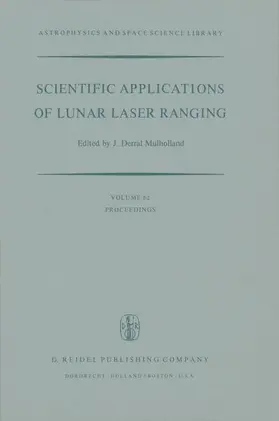 Mulholland |  Scientific Applications of Lunar Laser Ranging | Buch |  Sack Fachmedien