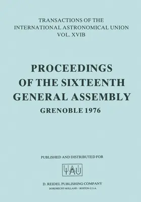 Jappel / Müller |  Transactions of the International Astronomical Union | Buch |  Sack Fachmedien