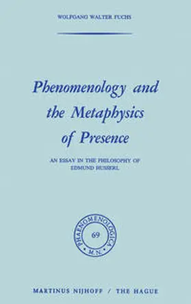 Fuchs | Phenomenology and the Metaphysics of Presence | E-Book | www.sack.de