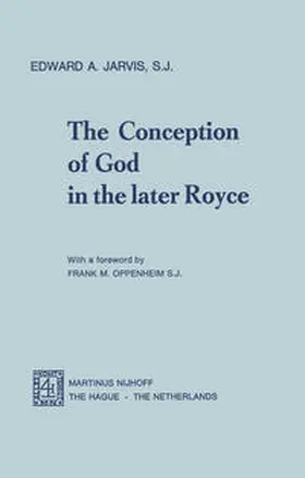 Jarvis | The Conception of God in the Later Royce | E-Book | www.sack.de