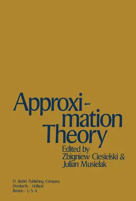 Ciesielski / Musielak |  Approximation Theory | Buch |  Sack Fachmedien