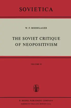 Boeselager |  The Soviet Critique of Neopositivism | Buch |  Sack Fachmedien