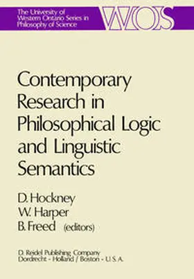 Hockney / Harper / Freed |  Contemporary Research in Philosophical Logic and Linguistic Semantics | eBook | Sack Fachmedien