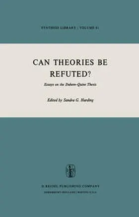 Harding |  Can Theories be Refuted? | eBook | Sack Fachmedien