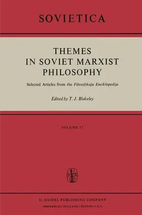 Blakeley |  Themes in Soviet Marxist Philosophy | Buch |  Sack Fachmedien