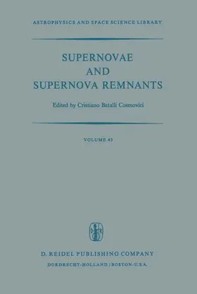 Cosmovici |  Supernovae and Supernova Remnants | Buch |  Sack Fachmedien