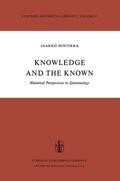 Hintikka |  Knowledge and the Known | Buch |  Sack Fachmedien