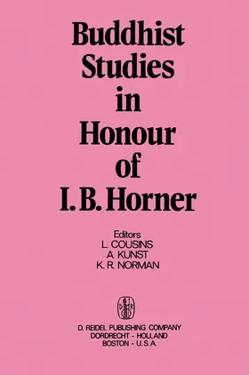 Cousins / Norman / Kunst |  Buddhist Studies in Honour of I.B. Horner | Buch |  Sack Fachmedien